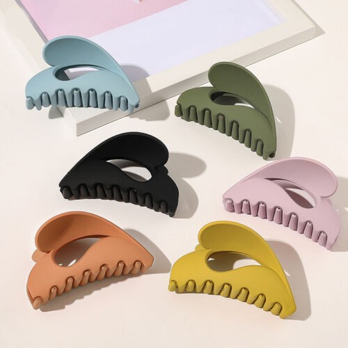 Women Girls Hollow Large Hair Claws Acrylic Hairpins Hair Clips Hair Accessories