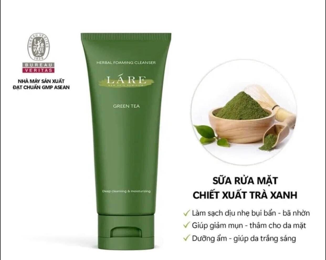 SALE 30% OFF- MY PHAM THANH DUOC - LARE- HERBAL FOAMING CLEANSER 100% BRAND NEW